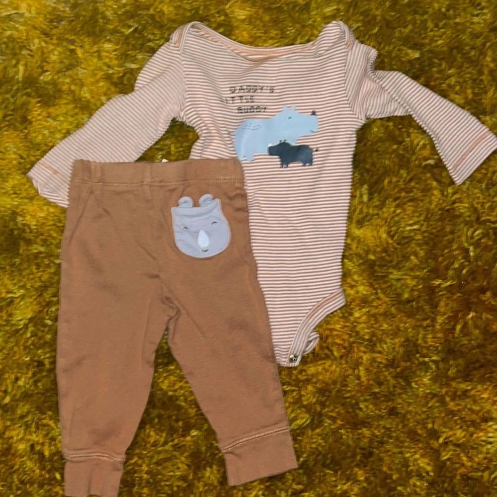 Baby boy matching set! Size 6months!